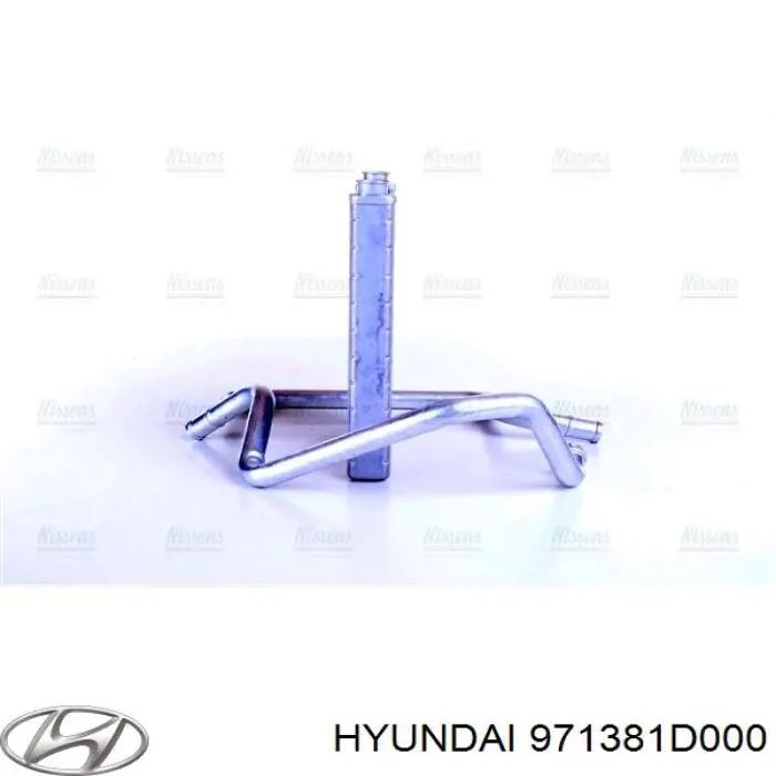 Radiador de forno (de aquecedor) Hyundai/Kia 971381D000 preço, a partir de 76,37 USD