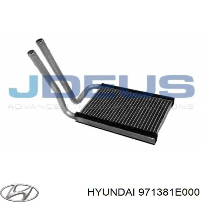 971381E000 Hyundai/Kia Radiador de forno (de aquecedor)
