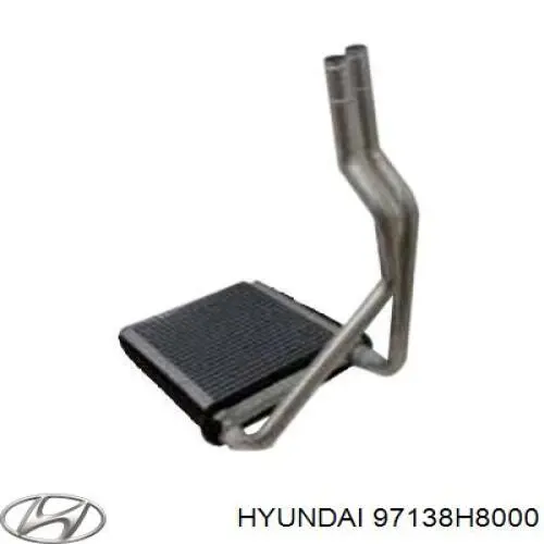 Radiador de forno (de aquecedor) para Hyundai Accent V HC