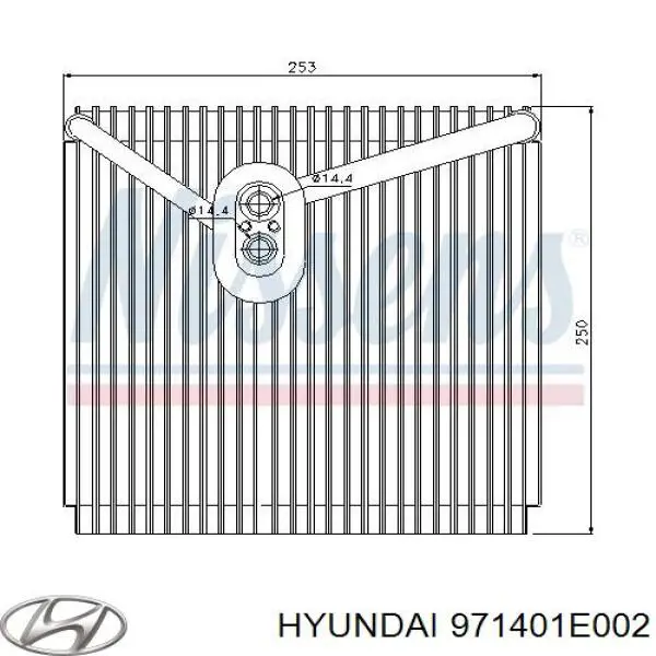 971401E002 Hyundai/Kia Vaporizador de aparelho de ar condicionado