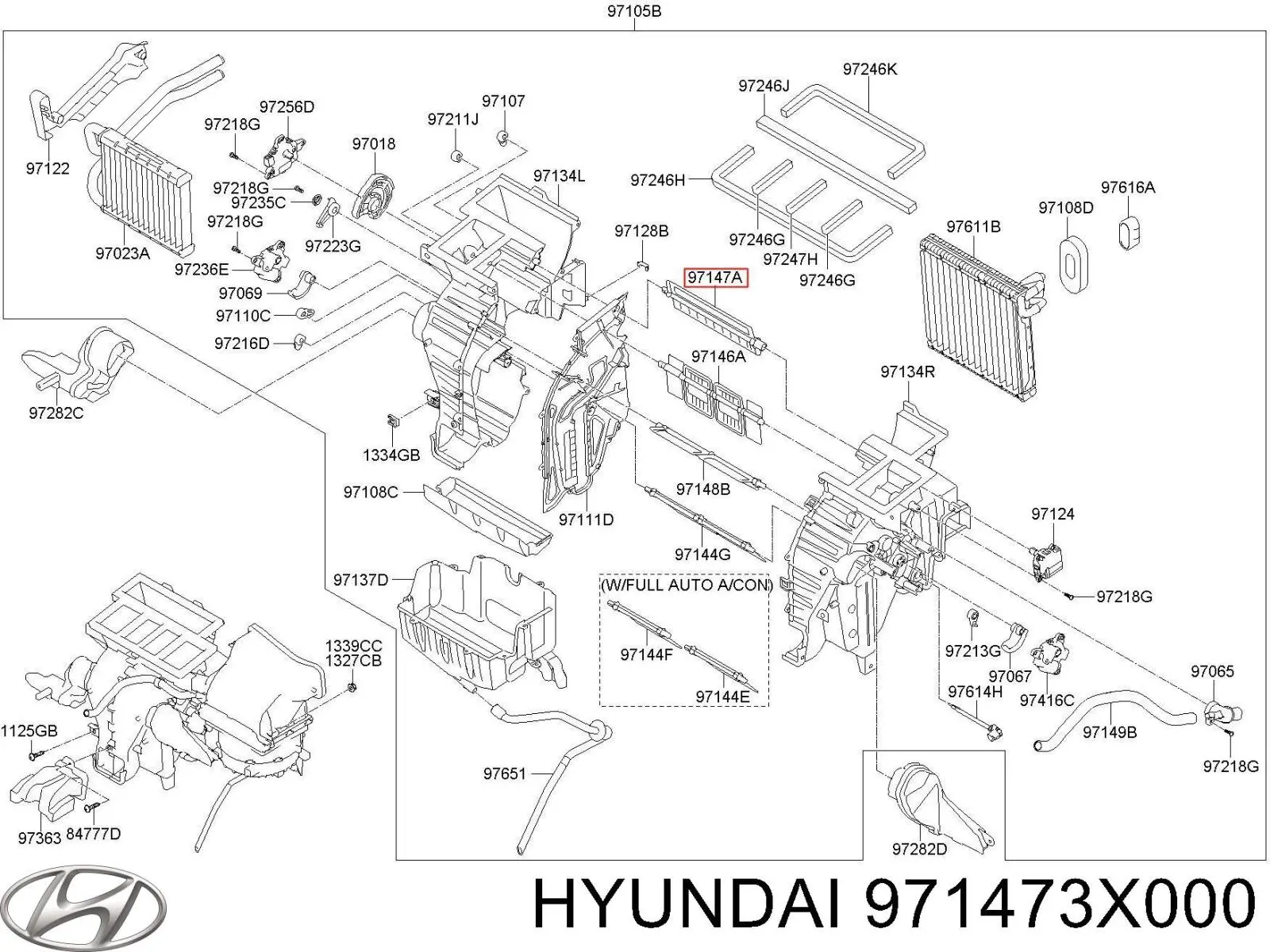  Hyundai/Kia 971473X000 preço, a partir de  USD