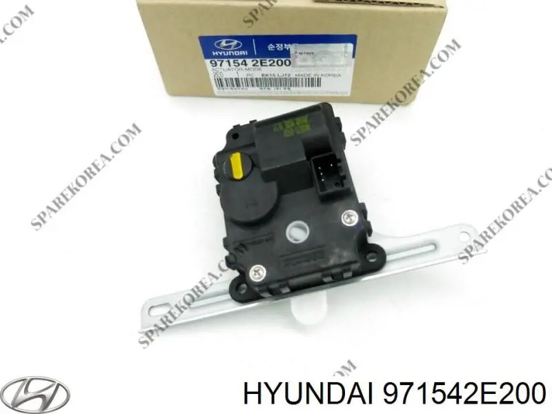 971542E200 Hyundai/Kia Acionamento de comporta de forno