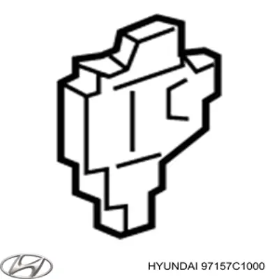 Acionamento de comporta de forno Hyundai/Kia 97157C1000 preço, a partir de 27,59 USD