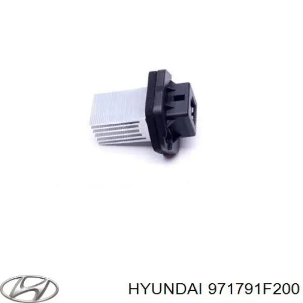 Resistor (resistência) de ventilador de forno (de aquecedor de salão) Hyundai/Kia 971791F200 preço, a partir de 45,97 USD