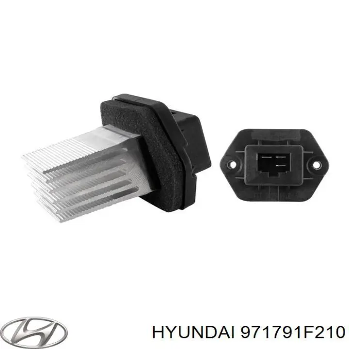 Resistor (resistência) de ventilador de forno (de aquecedor de salão) Hyundai/Kia 971791F210 preço, a partir de 45,97 USD