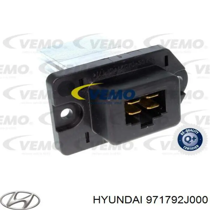Resistor (resistência) de ventilador de forno (de aquecedor de salão) Hyundai/Kia 971792J000 preço, a partir de 45,97 USD