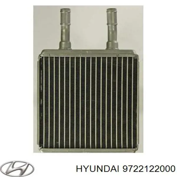 9722122000 Hyundai/Kia Radiador de forno (de aquecedor)