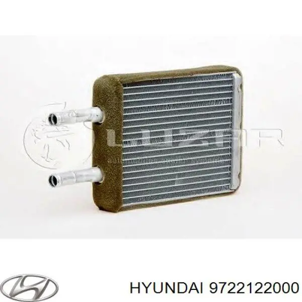 Radiador de forno (de aquecedor) Hyundai/Kia 9722122000 preço, a partir de 48,91 USD