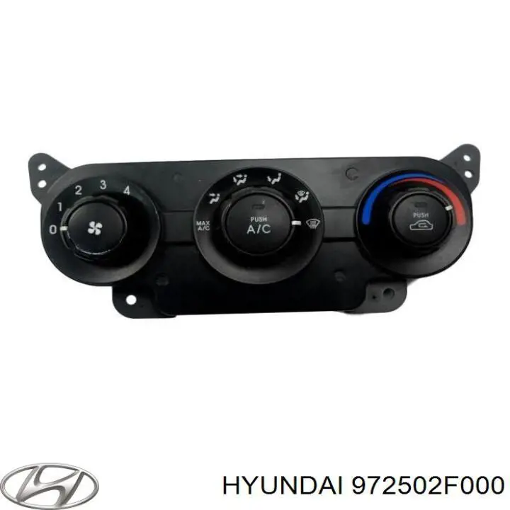 972502F000 Hyundai/Kia Unidade de controlo dos modos de aquecimento/condicionamento