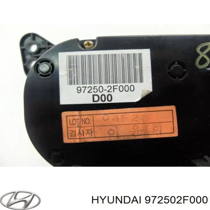 Unidade de controlo dos modos de aquecimento/condicionamento Hyundai/Kia 972502F000 preço, a partir de 62,99 USD