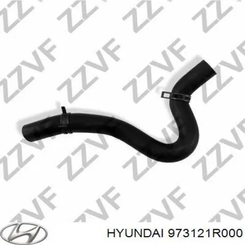 973121R000 Hyundai/Kia Mangueira do radiador de aquecedor (de forno), linha de combustível de retorno
