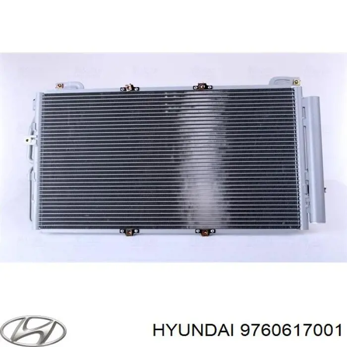 Radiador de aparelho de ar condicionado Hyundai/Kia 9760617001 preço, a partir de 95,34 USD