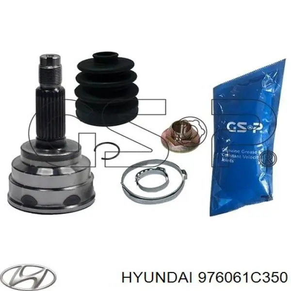 976061C350 Hyundai/Kia Radiador de aparelho de ar condicionado