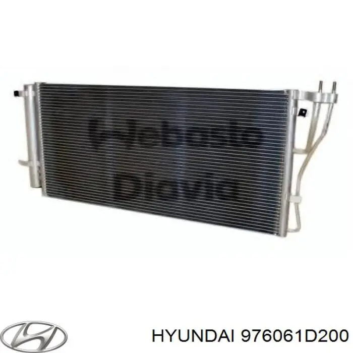 Radiador de aparelho de ar condicionado Hyundai/Kia 976061D200 preço, a partir de 120,30 USD