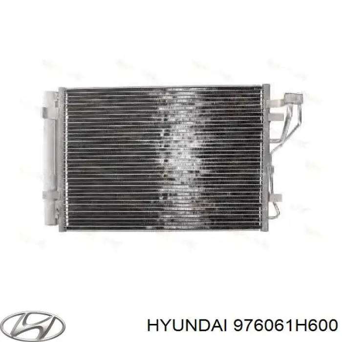 976061H600 Hyundai/Kia Radiador de aparelho de ar condicionado