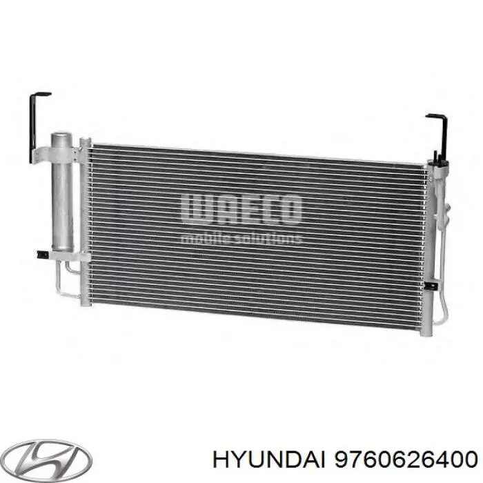 Radiador de aparelho de ar condicionado Hyundai/Kia 9760626400 preço, a partir de 86,83 USD