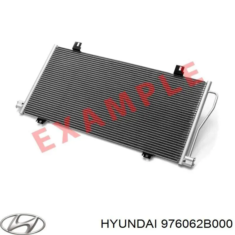 976062B000 Hyundai/Kia Radiador de aparelho de ar condicionado