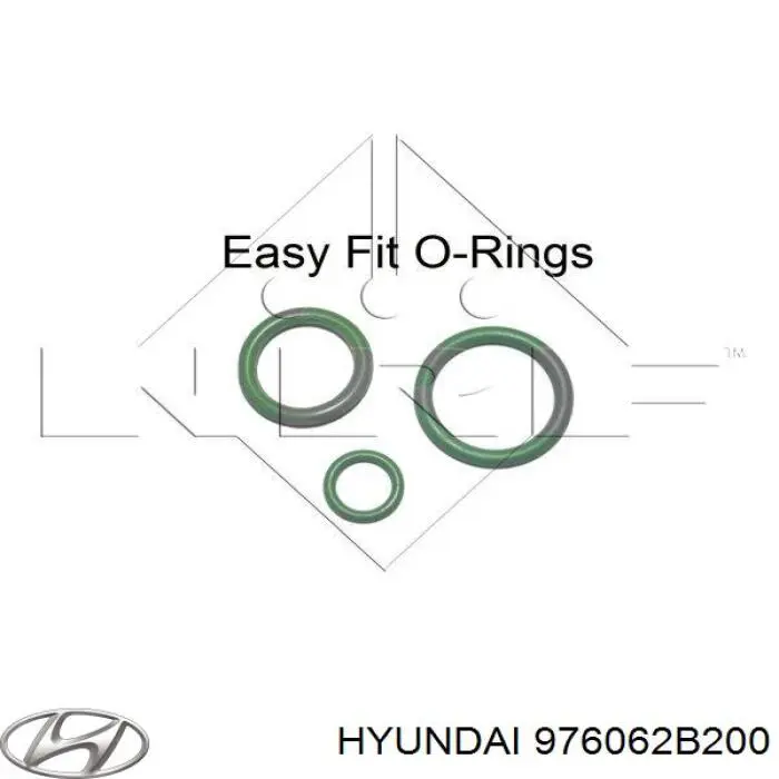 Compre 976062B200 Hyundai/Kia Radiador de aparelho de ar condicionado