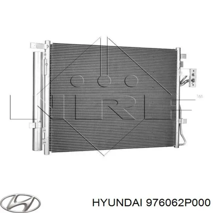 976062P000 Hyundai/Kia Radiador de aparelho de ar condicionado