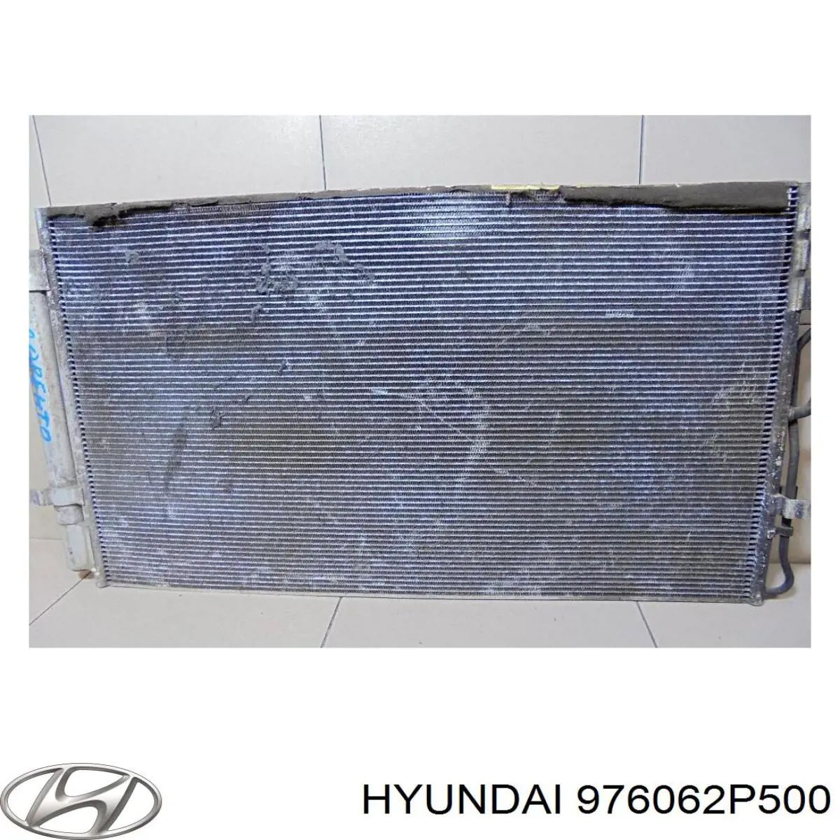976062P500 Hyundai/Kia Radiador de aparelho de ar condicionado
