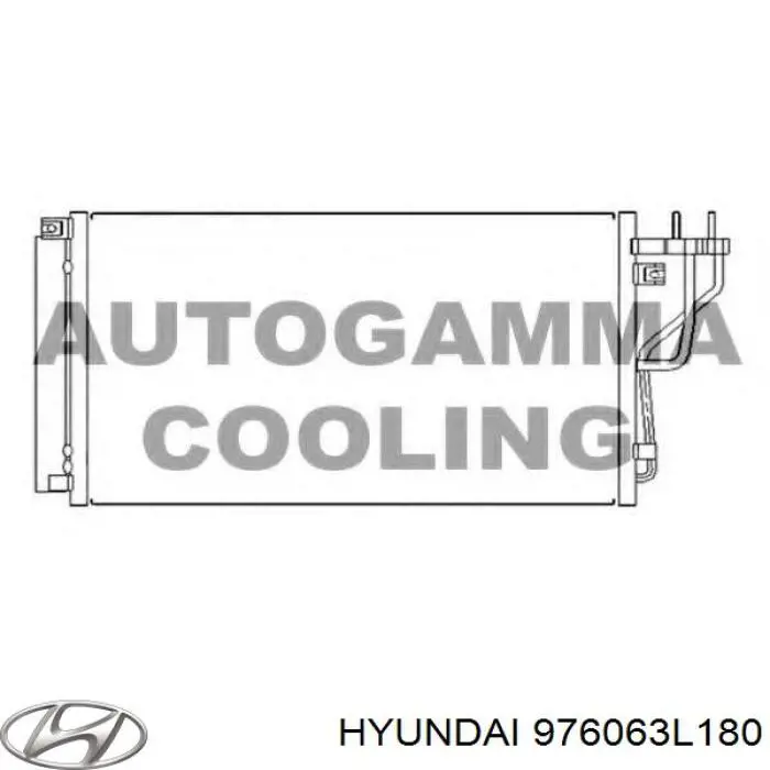 Compre 976063L180 Hyundai/Kia Radiador de aparelho de ar condicionado