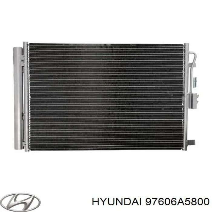 97606A5800 Hyundai/Kia Radiador de aparelho de ar condicionado