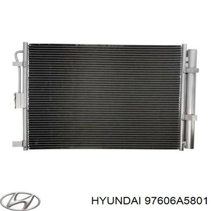 Compre 97606A5801 Hyundai/Kia Radiador de aparelho de ar condicionado
