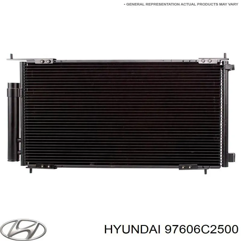 97606C2500 Hyundai/Kia Radiador de aparelho de ar condicionado