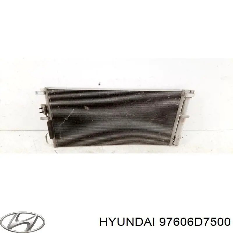97606D7500 Hyundai/Kia Radiador de aparelho de ar condicionado
