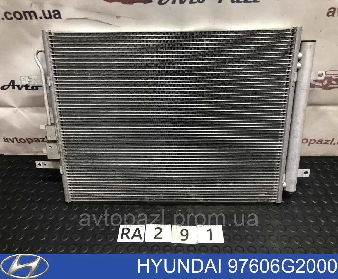 97606G2000 Hyundai/Kia Radiador de aparelho de ar condicionado