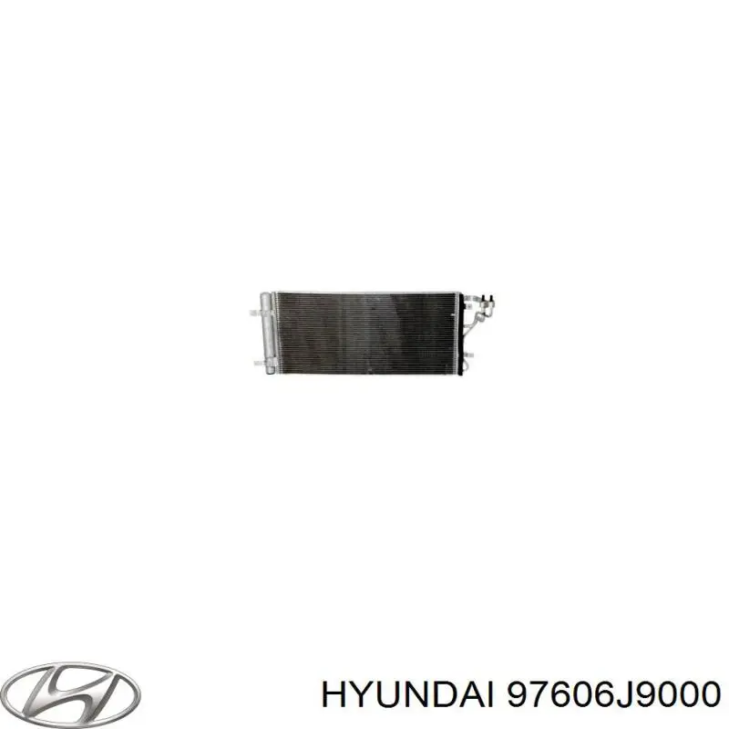 Radiador de aparelho de ar condicionado Hyundai/Kia 97606J9000 preço, a partir de 166,85 USD
