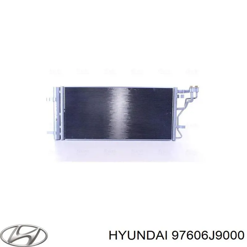 97606J9000 Hyundai/Kia Radiador de aparelho de ar condicionado
