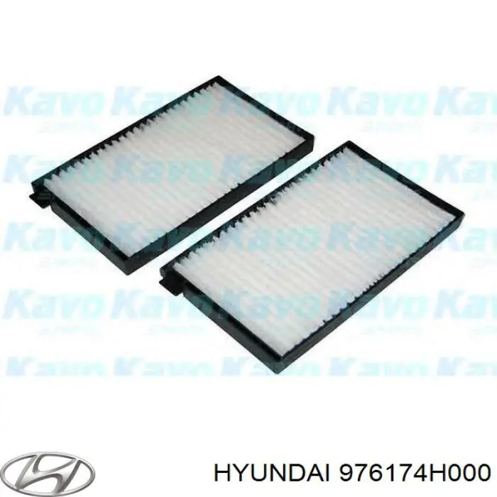 Filtro de salão Hyundai/Kia 976174H000 preço, a partir de 15,90 USD