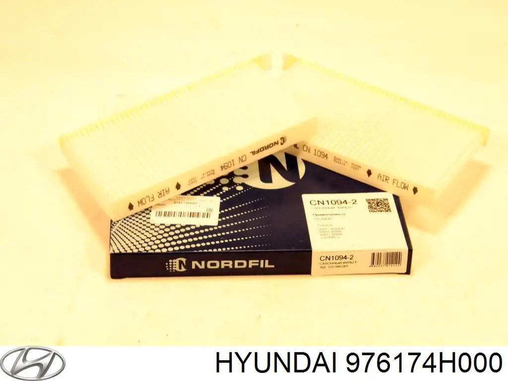 Filtro de salão 976174H000 Hyundai/Kia