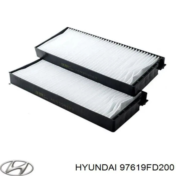Filtro de salão Hyundai/Kia 97619FD200 preço, a partir de 17,71 USD