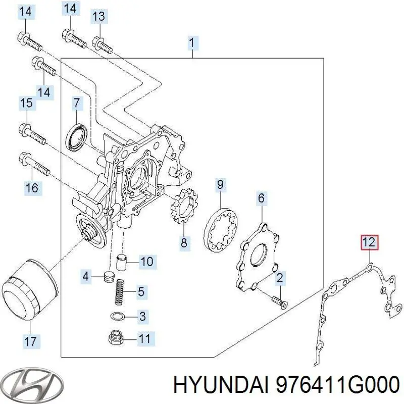 Acoplamento (bobina magnética) do compressor de aparelho de ar condicionado KIA Carens I FJ