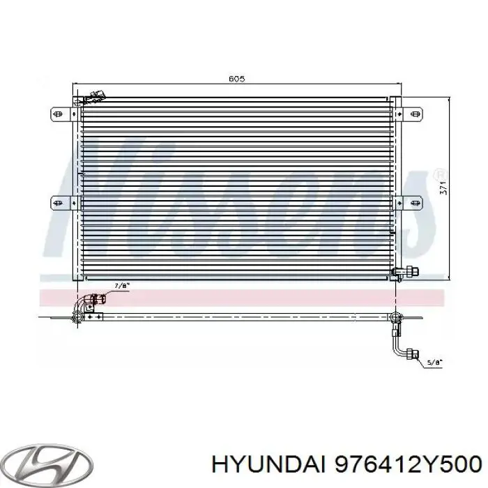  Acoplamento (bobina magnética) do compressor de aparelho de ar condicionado Hyundai Tucson II SUV (TM) (2010 - 2015) II