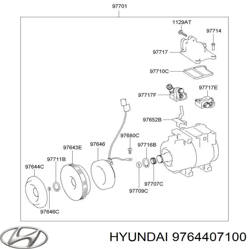 Compre 9764407100 Hyundai/Kia 