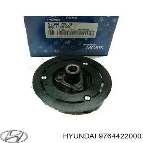 Acoplamento (bobina magnética) do compressor de aparelho de ar condicionado para Hyundai Sonata III 