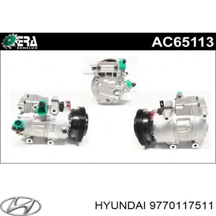 Compre 9770117511 Hyundai/Kia Compressor de aparelho de ar condicionado