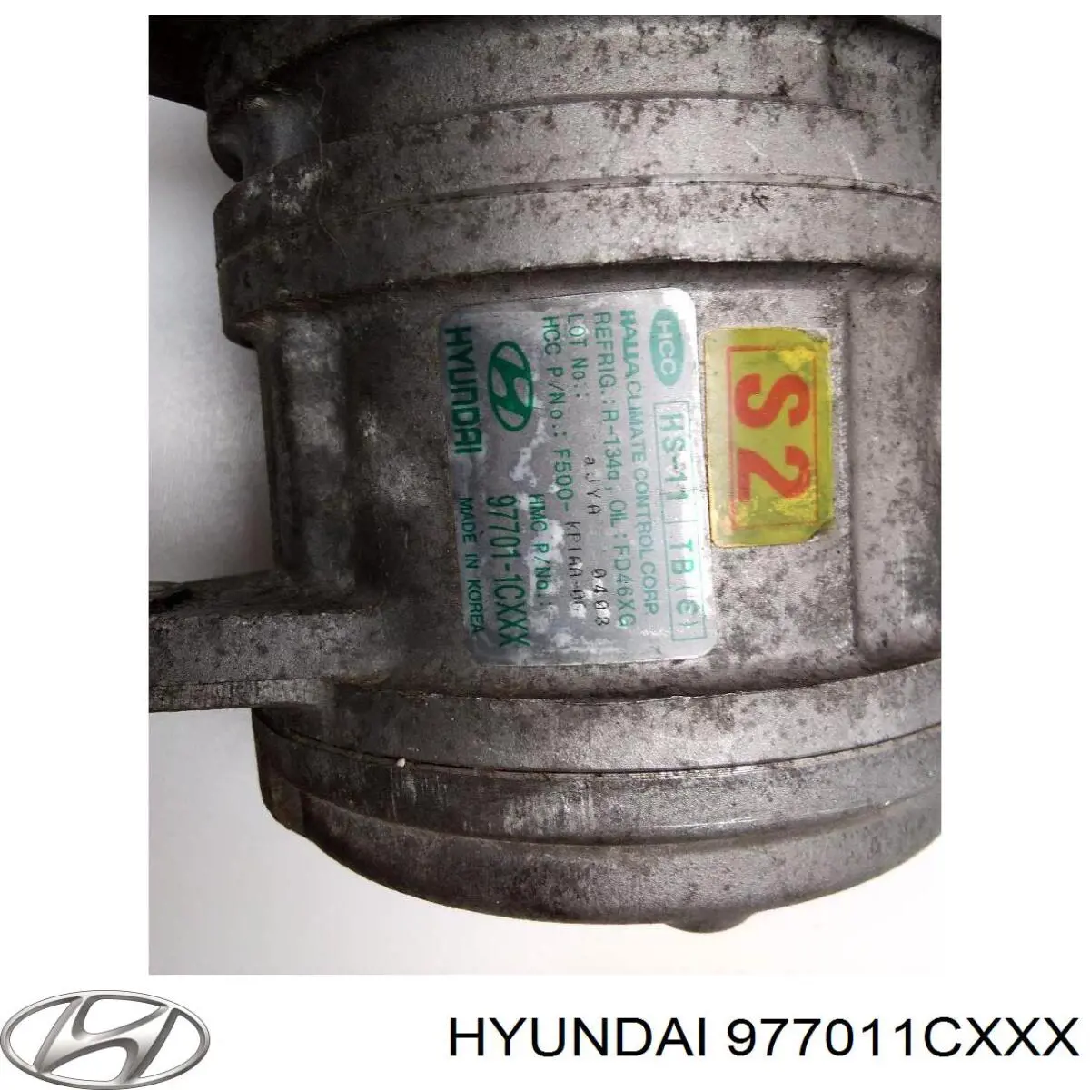 977011CXXX Hyundai/Kia Compressor de aparelho de ar condicionado