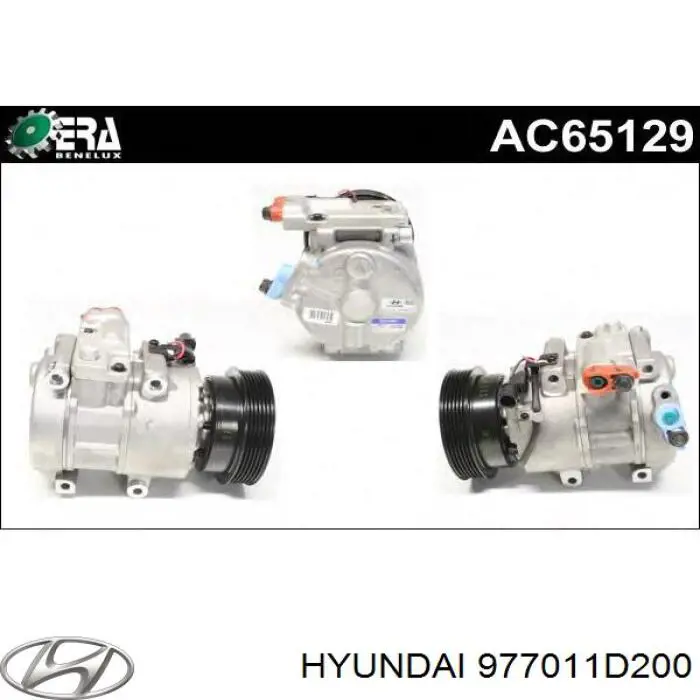 Compressor de aparelho de ar condicionado 977011D200 Hyundai/Kia