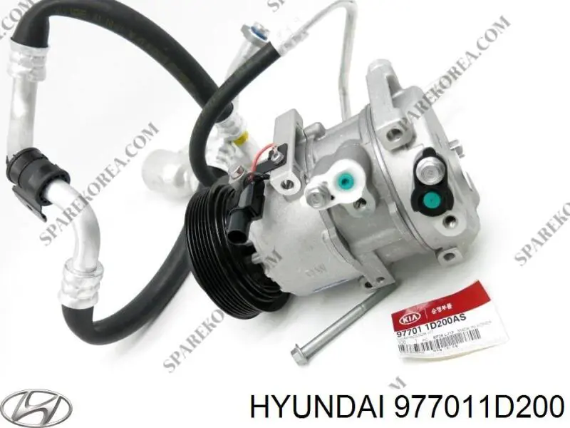 Compressor de aparelho de ar condicionado Hyundai/Kia 977011D200