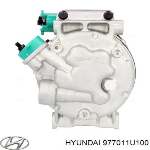 Compressor de aparelho de ar condicionado Hyundai/Kia 977011U100 preço, a partir de 374,70 USD