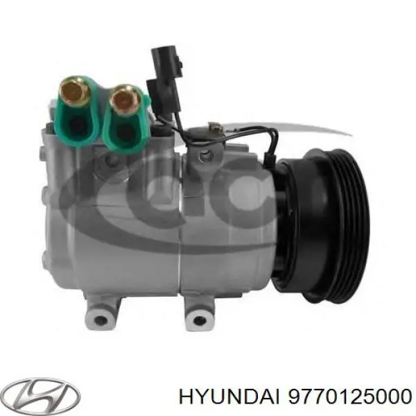 Compressor de aparelho de ar condicionado Hyundai/Kia 9770125000 preço, a partir de 108,96 USD