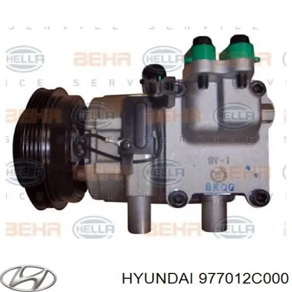 977012C000 Hyundai/Kia Compressor de aparelho de ar condicionado