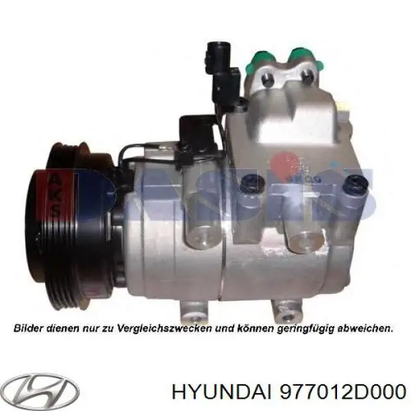 977012D000 Hyundai/Kia Compressor de aparelho de ar condicionado