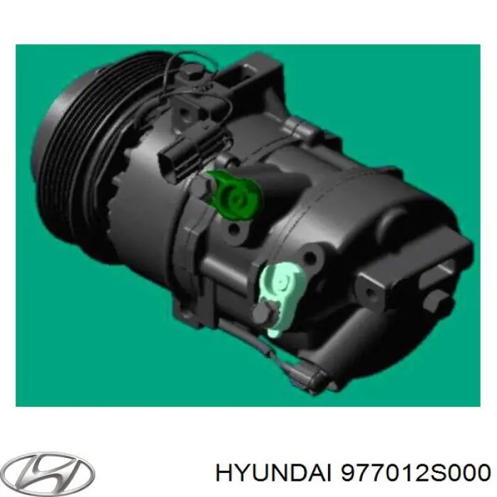 977012S000 Hyundai/Kia Compressor de aparelho de ar condicionado