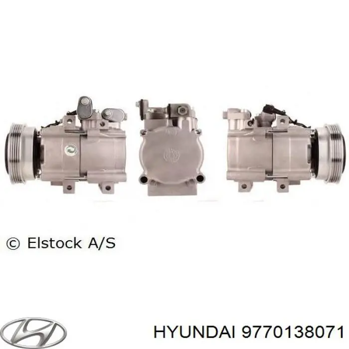 Compressor de aparelho de ar condicionado Hyundai/Kia 9770138071 preço, a partir de 400,81 USD