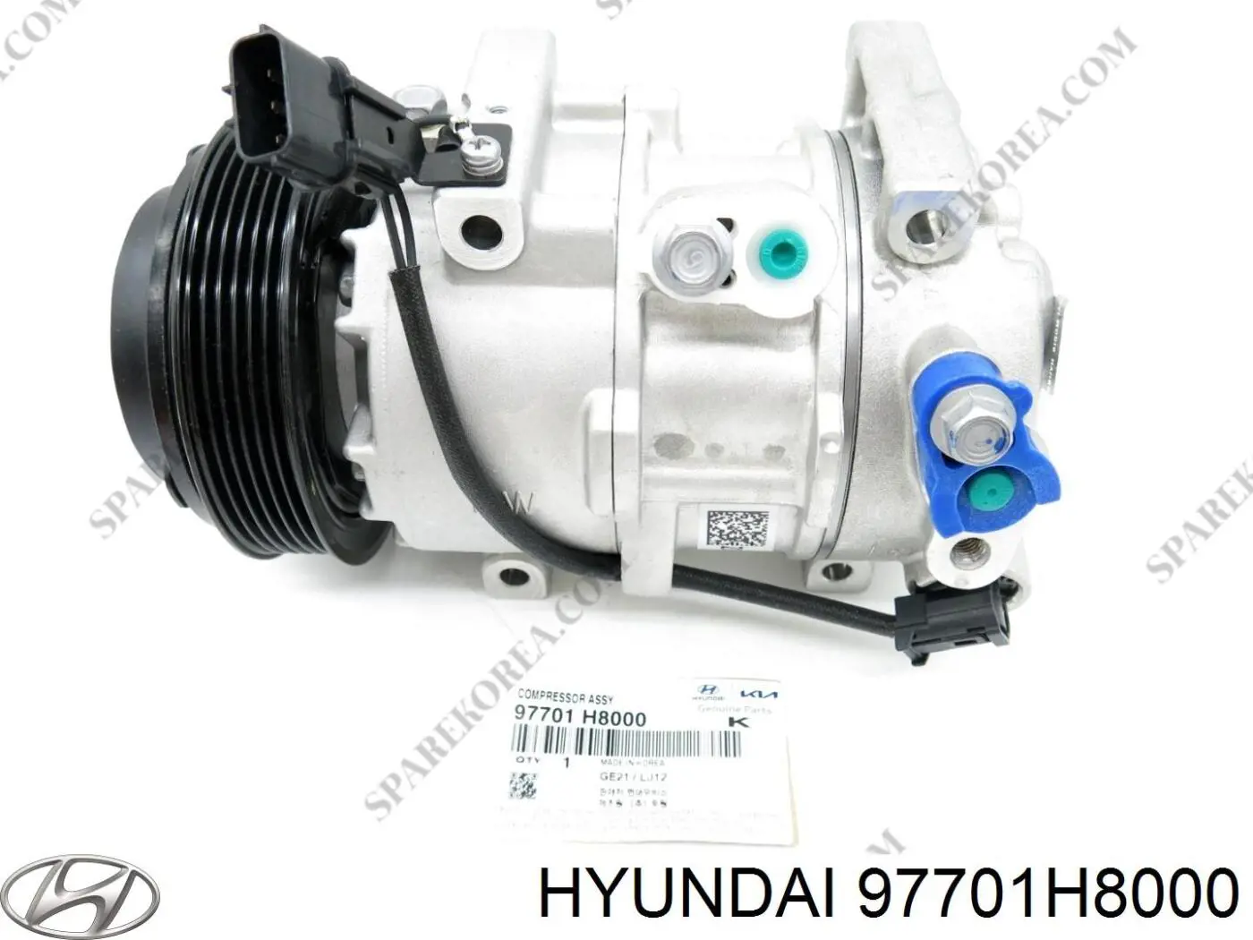 97701H8000 Hyundai/Kia Compressor de aparelho de ar condicionado
